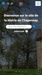 Mobile Screenshot of mairie-chaponnay.fr